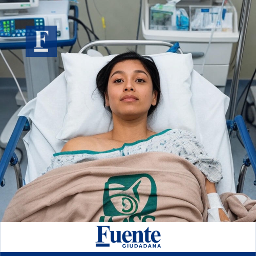 Paciente de cirugía en el IMSS